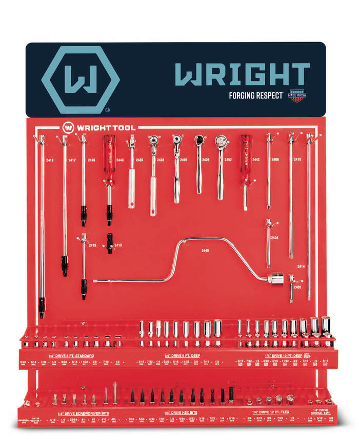 Wright Tool Company 771 1/4_ Socket Wrench (Reversible Ratchet) (Fine  Action)