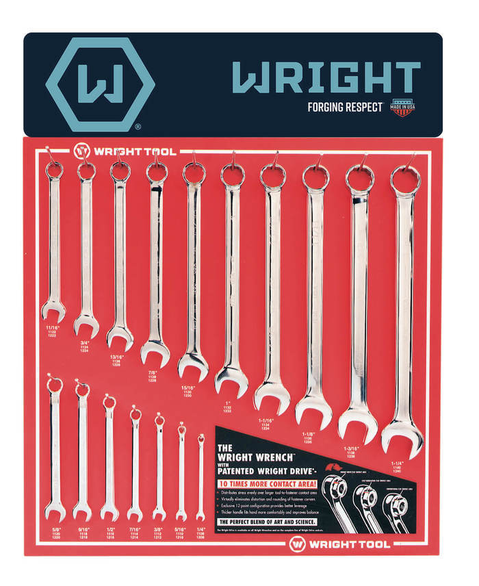 Wright Tool 1164 2-Inch 12 Point Combination Wrench