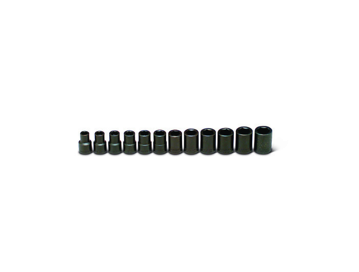 Wright Tool 218 1/4 Drive 18 Pieces Standard Socket Set 6&8-Point