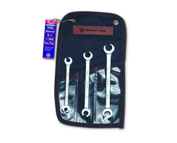 Wright Tool 788 10-Piece Miniature Metric Combination Wrench  Set