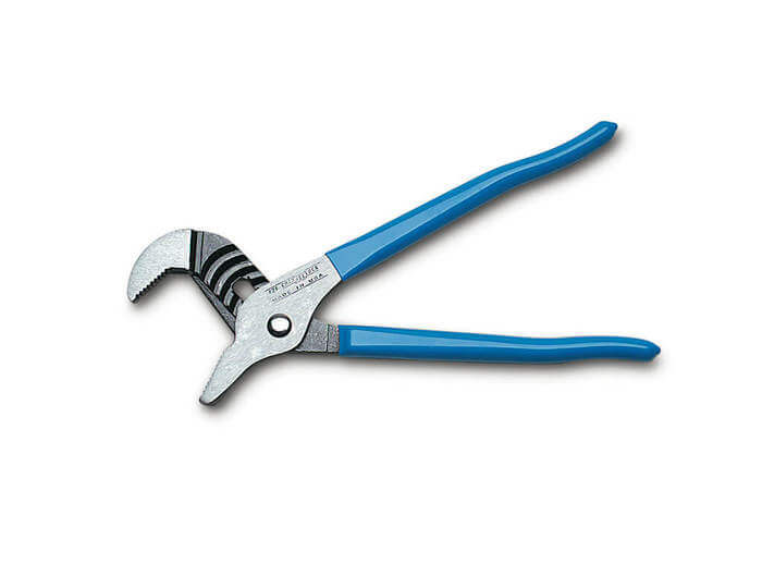 CHANNELLOCK 442 Tongue and Groove Plier, 12 in OAL, 2-1/4 in Jaw Opening,  Blue Handle, Cushion-Grip Handle